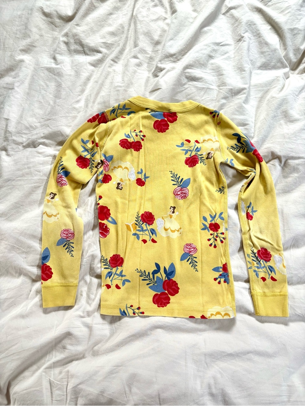 Hanna Anderson HannaJams Disney Belle Beauty & The Beast Pajama Set size 8 - Picture 5 of 8